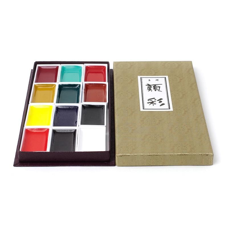 Kissho Gansai (Superior) 12-Color Set (Kissho)