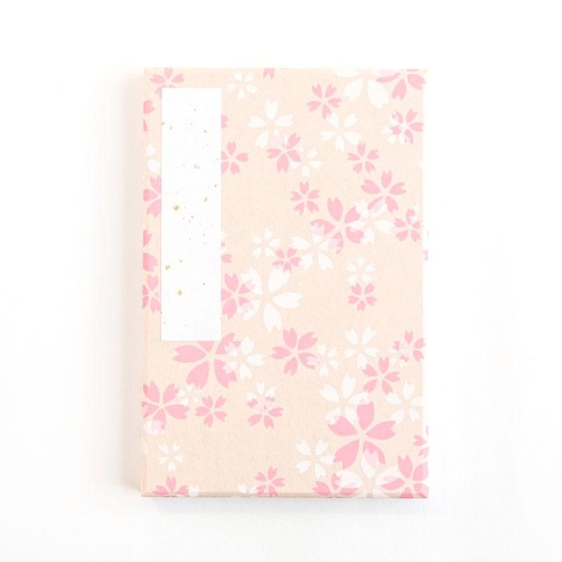 Goshuin Stamp Book Morning Sakura, Pink Haibara