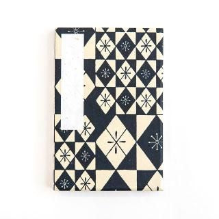 Goshuin Stamp Book Stained Glass, Blue Haibara