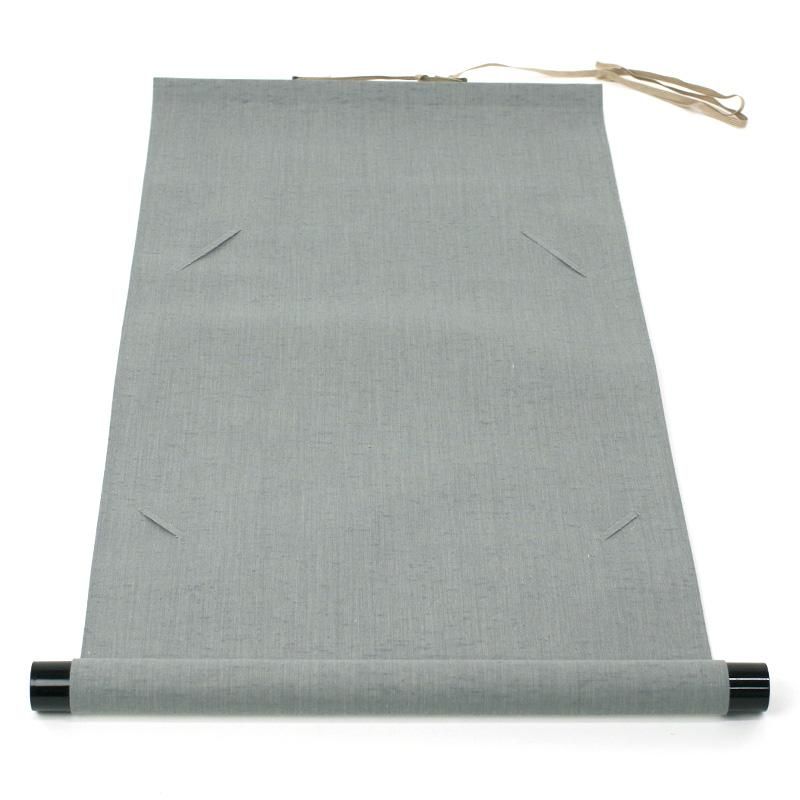 Shikishi Scroll Sakura Gray
