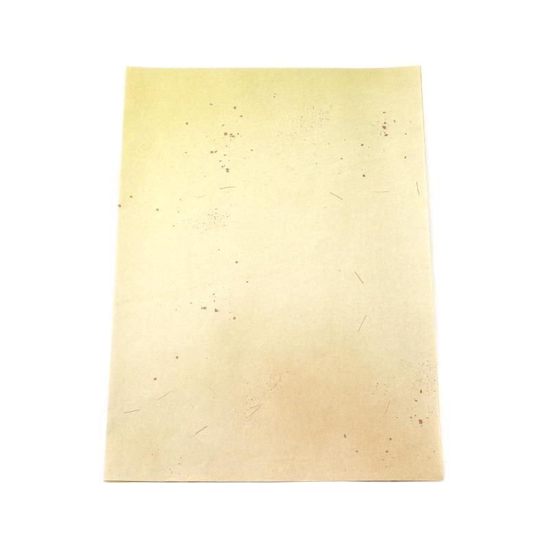 Kozo Paper with Gold Sunago Cut-Foil, Hankaishi Size