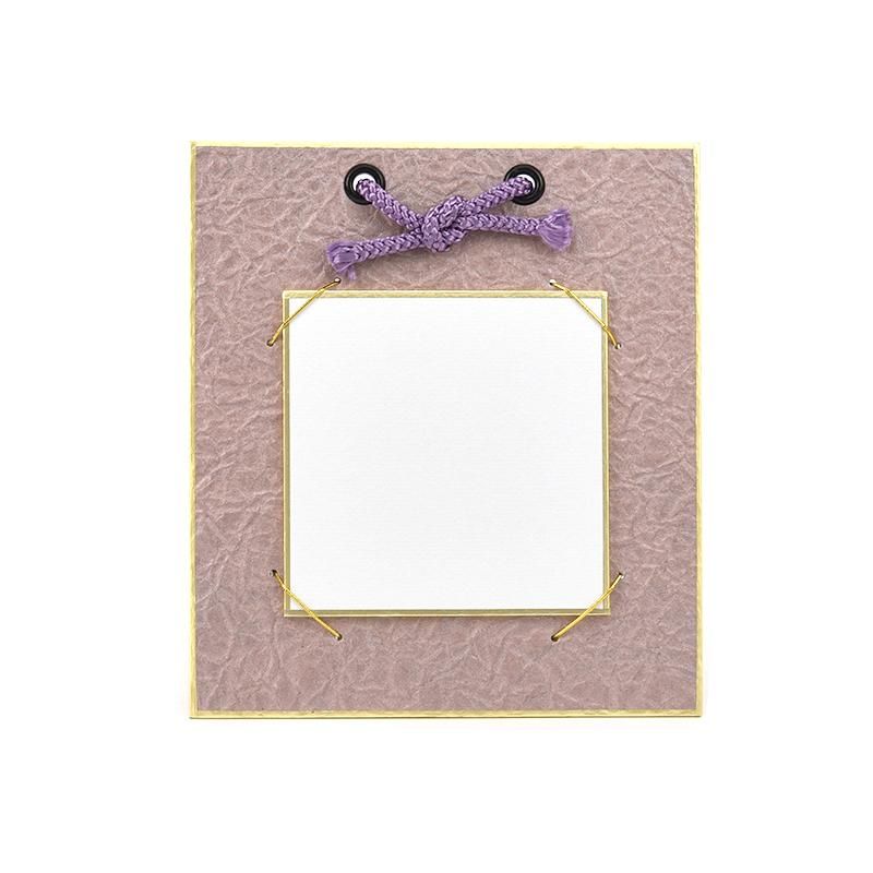 Hime Shikishi Hanging Scroll Pearl Purple