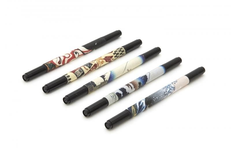 Shunkouen Fragrance Brush Pen Emaki Wa-Modern A Set / 5 Pens