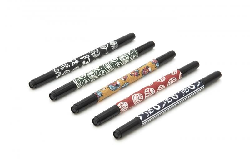Shunkouen Fragrance Brush Pen Emaki Wa-Modern B Set / 5 Pens
