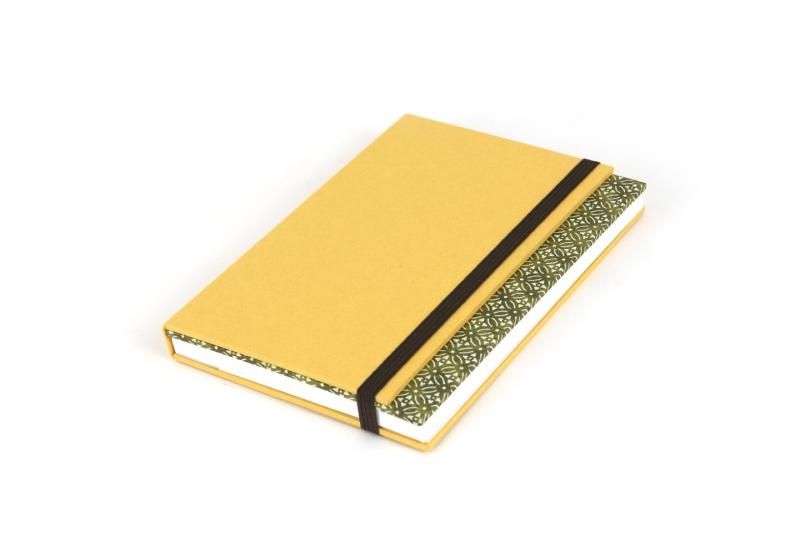 Hardcover Goshuin Stamp Book Yamabuki Brown Shunkouen