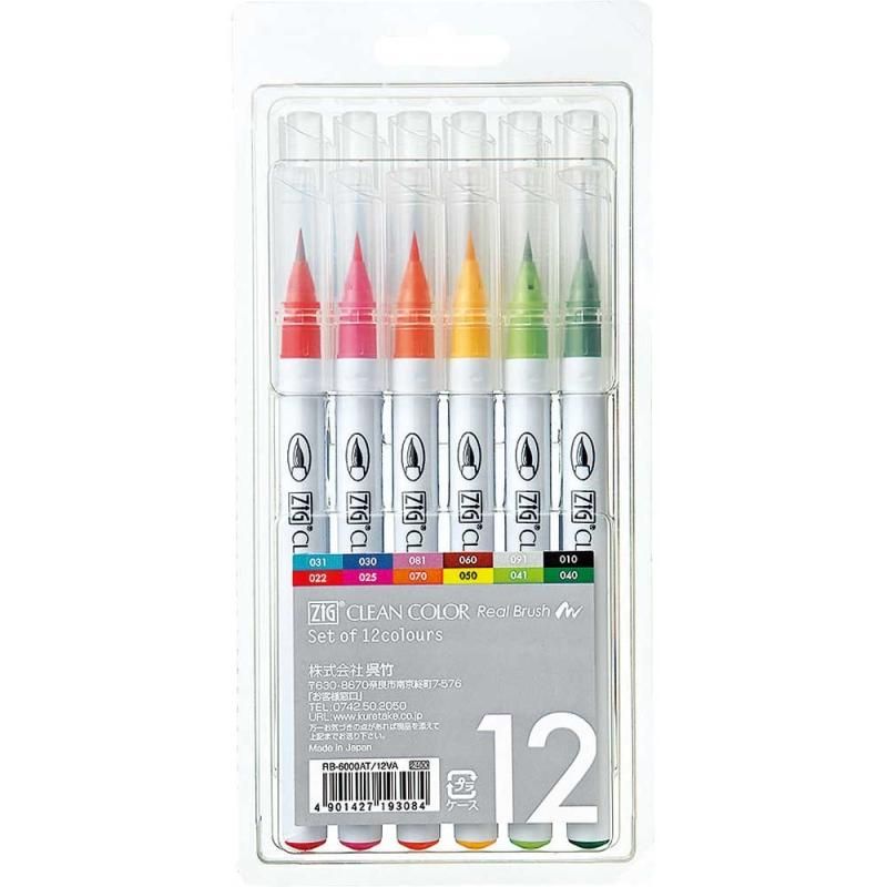 ZIG Clean Color Real Brush 12VA