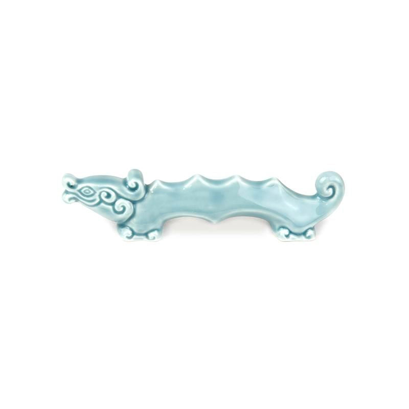 Brush Rack Celadon Dragon Large