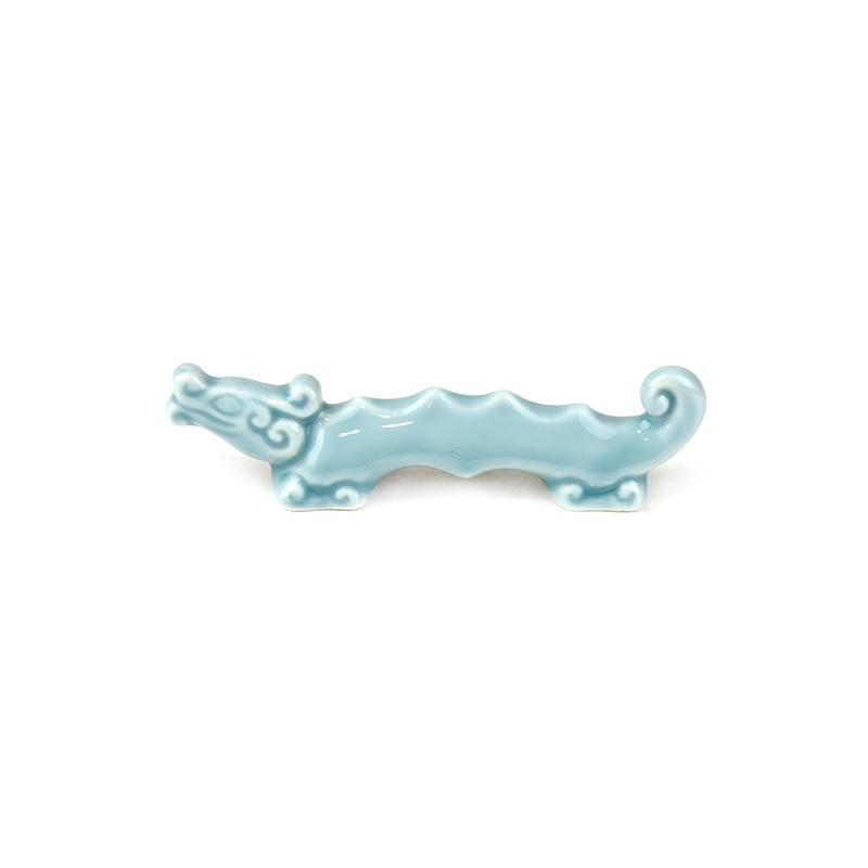 Brush Rack Celadon Dragon Medium