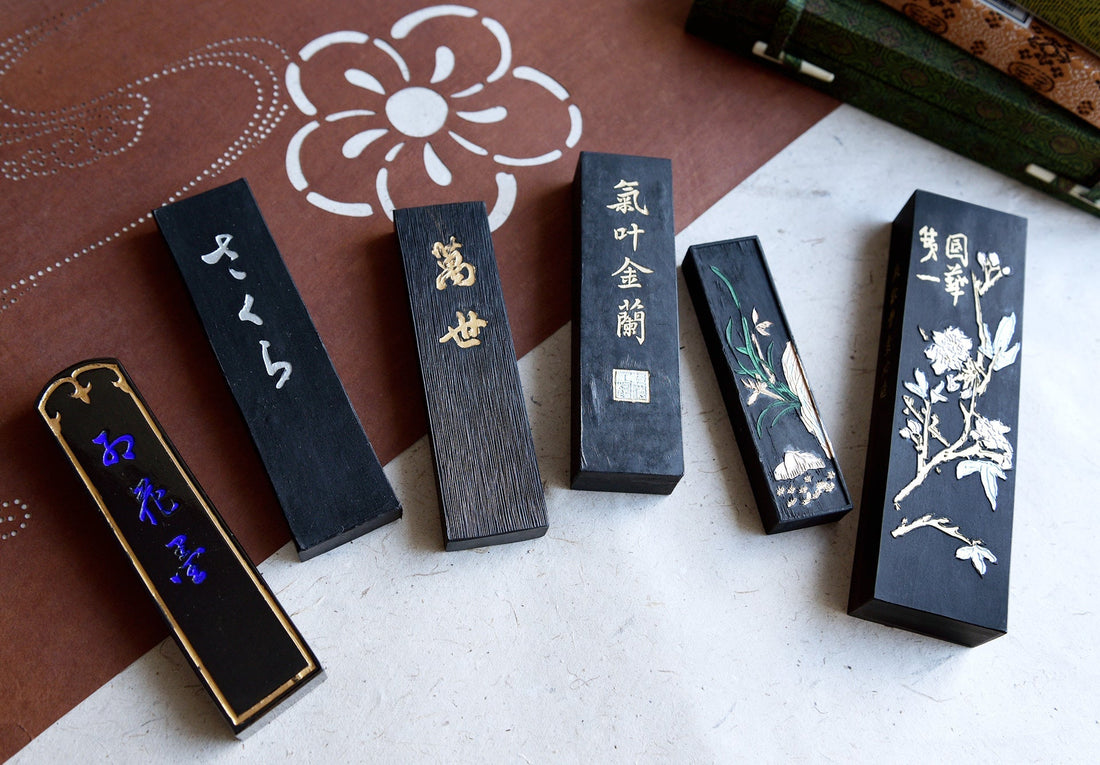 The Difference Between Japanese Ink (Waboku) and Chinese Ink (Tōboku)