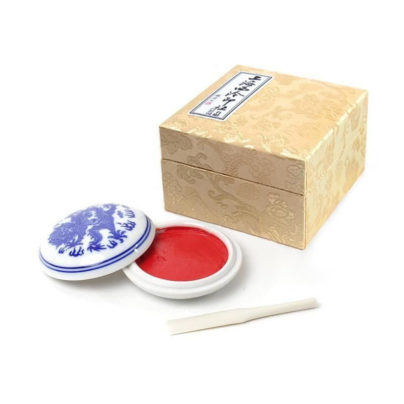 Shanghai Xiling Seal Society Ink Paste Guangming 1/2 Liang Pack