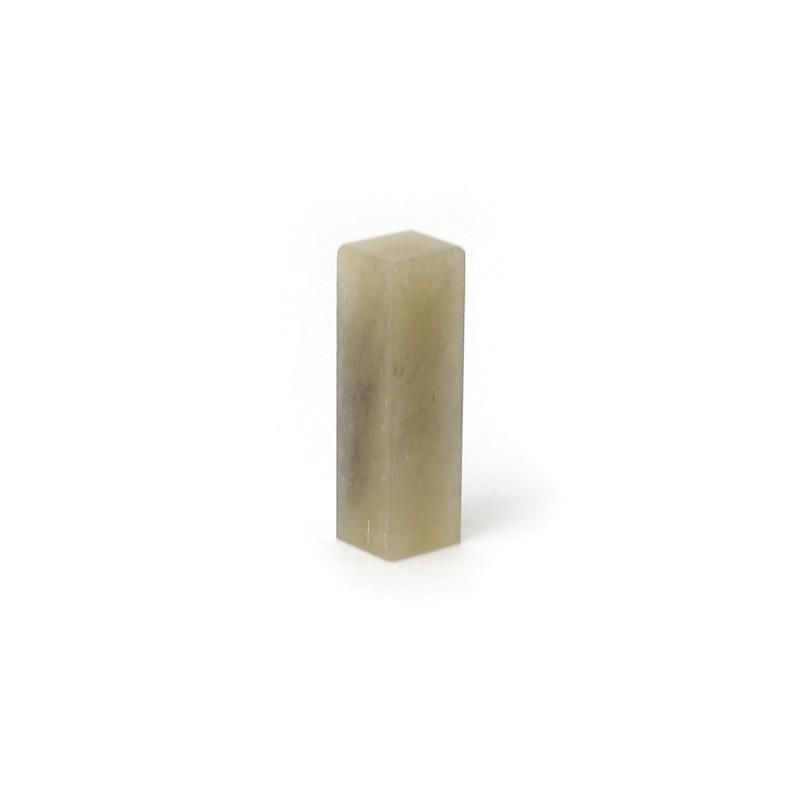 Liaoning Dandong Green Frozen Stone 1.5cm Square Height 5.0cm