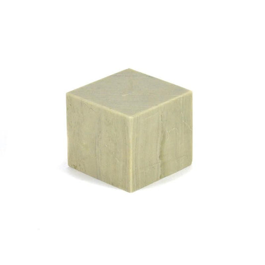 Qingtian Bluish White Seal Stone 5.5cm Square Height 5.0cm