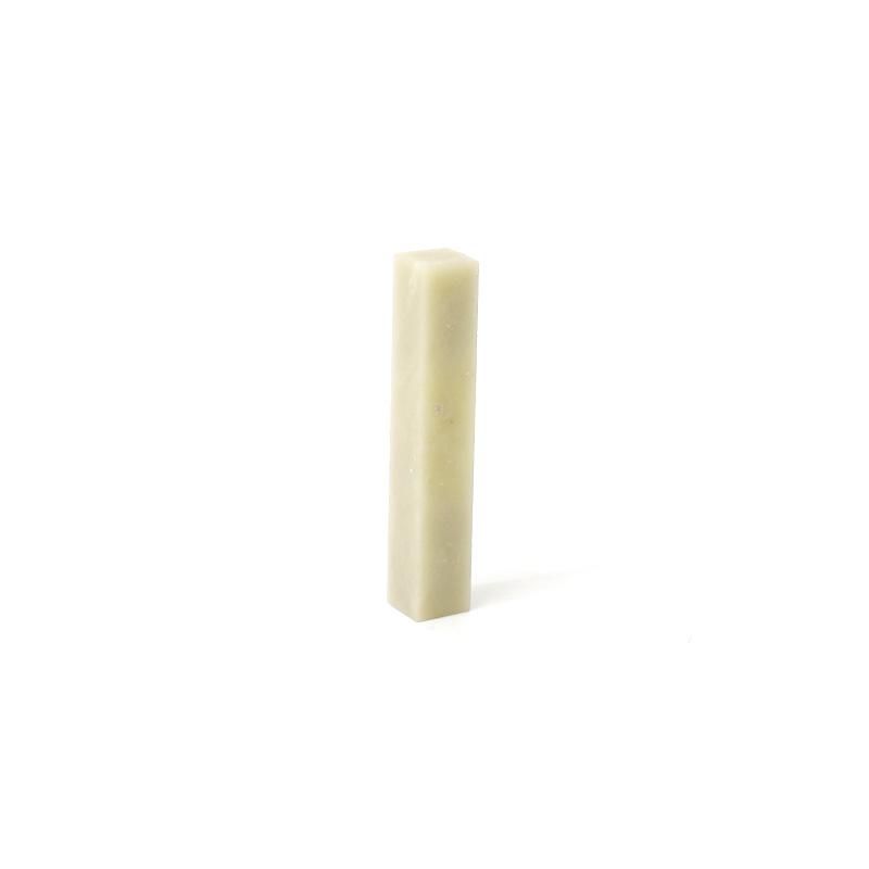 Pure White Qingtian Stone 0.8cm Square Height 5.0cm