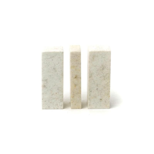 Balin Stone Set of 3, 1.8cm Square Height 5.0cm