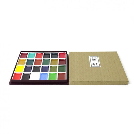 Kissho Gansai (Superior) 24-Color Set (Kissho)