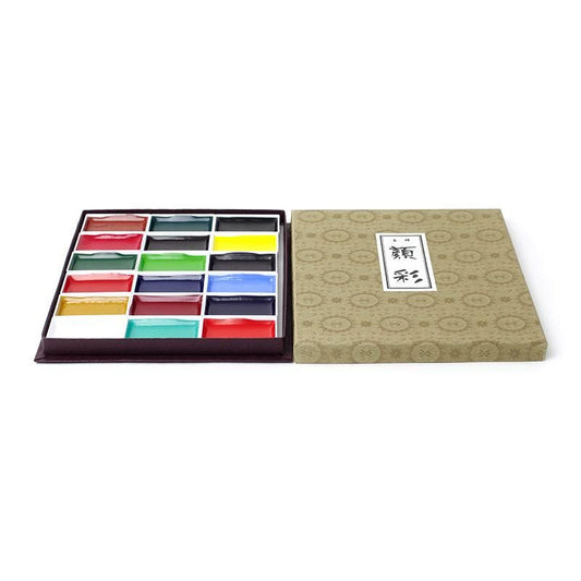 Kissho Gansai (Superior) 18-Color Set (Kissho)
