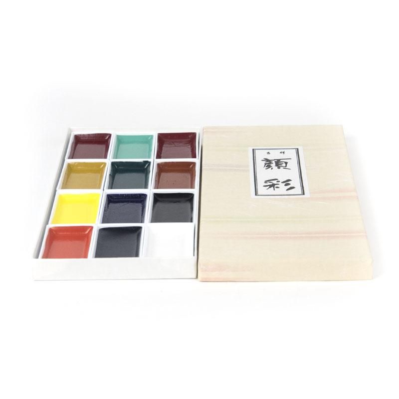 Kissho Gansai 12-Color Set Standard (Kissho)