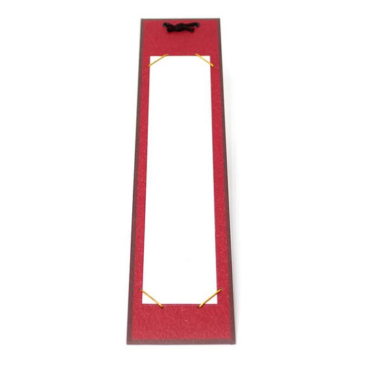 Tanzaku Hanger Crumpled Paper Dark Red [Standard/Wide Compatible] 1 Sheet
