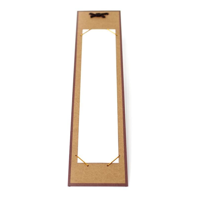 Tanzaku Hanger Crumpled Paper Brown [Standard/Wide Compatible] 1 Sheet