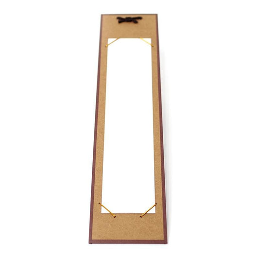 Tanzaku Hanger Crumpled Paper Brown [Standard/Wide Compatible] 1 Sheet