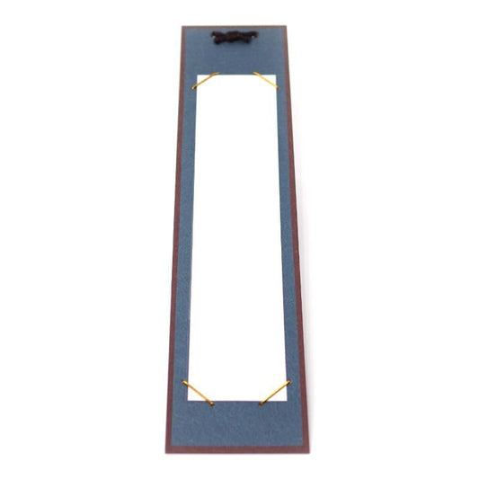 Tanzaku Hanger Crumpled Paper Indigo [Standard/Wide Compatible] 1 Sheet