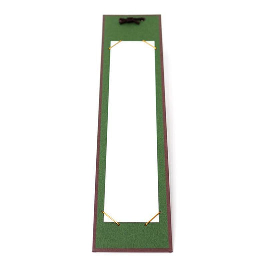 Tanzaku Hanger Crumpled Paper Dark Green [Standard/Wide Compatible] 1 Sheet