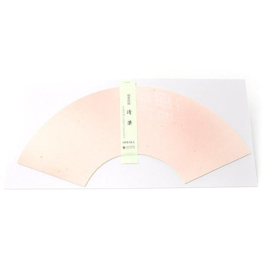 Fan Paper for Mounting – Women’s 65/16 Style, Seihitsu Design, 5 Patterns × 5 Sheets