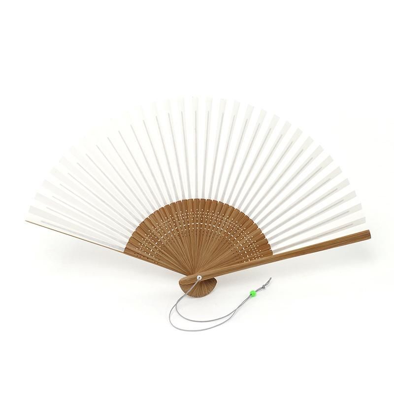 Women’s Fan Flat Ribs Brown with Tassel