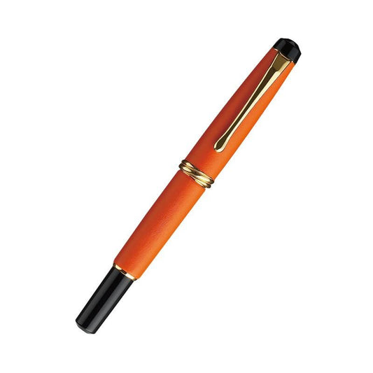 Kuretake Fountain Brush Pen Yume Ginga / Genuine Leather Orange DAY140-16 Kuretake