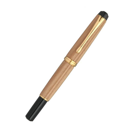 Kuretake Fountain Brush Pen Yume Ginga Natural Wood / Jade Tree Locust Medium DAY140-47 Kuretake