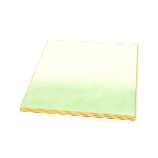 Large Shikishi Torinoko One-Sided Gradation Five Colors 5 Sheets