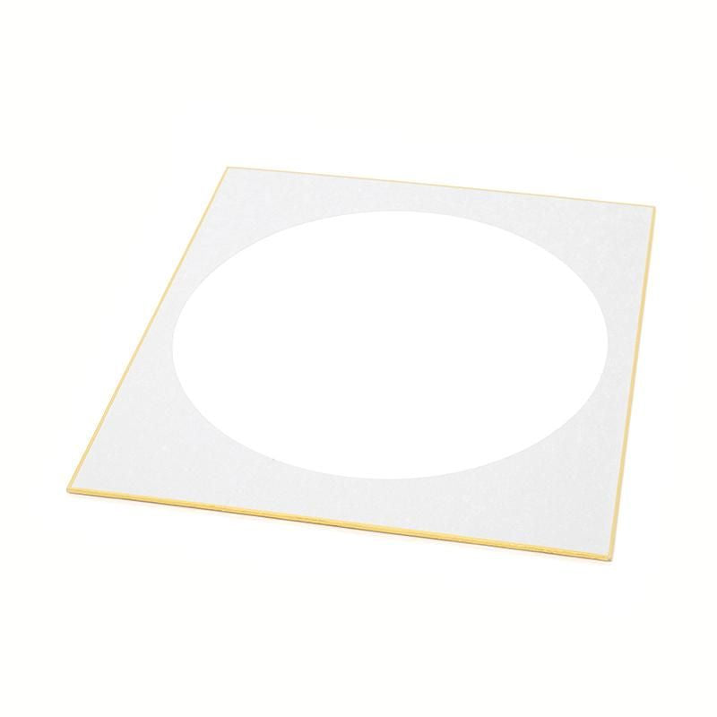 Large Shikishi Round Window with Silver Outer (Premium) 1 Sheet