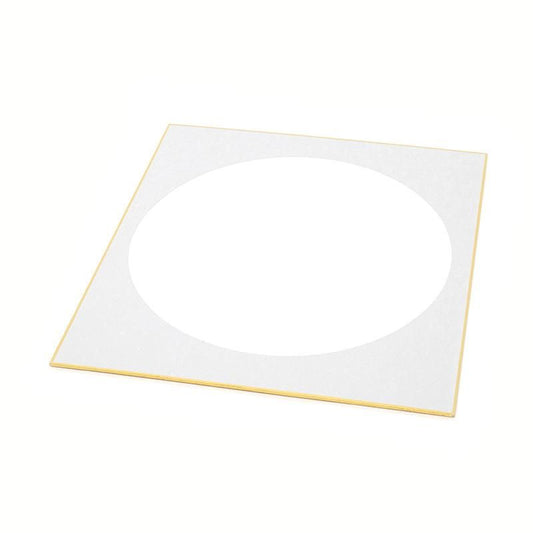 Large Shikishi Round Window with Silver Outer (Premium) 1 Sheet