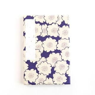 Goshuin Stamp Book Cherry Blossom, Purple Haibara