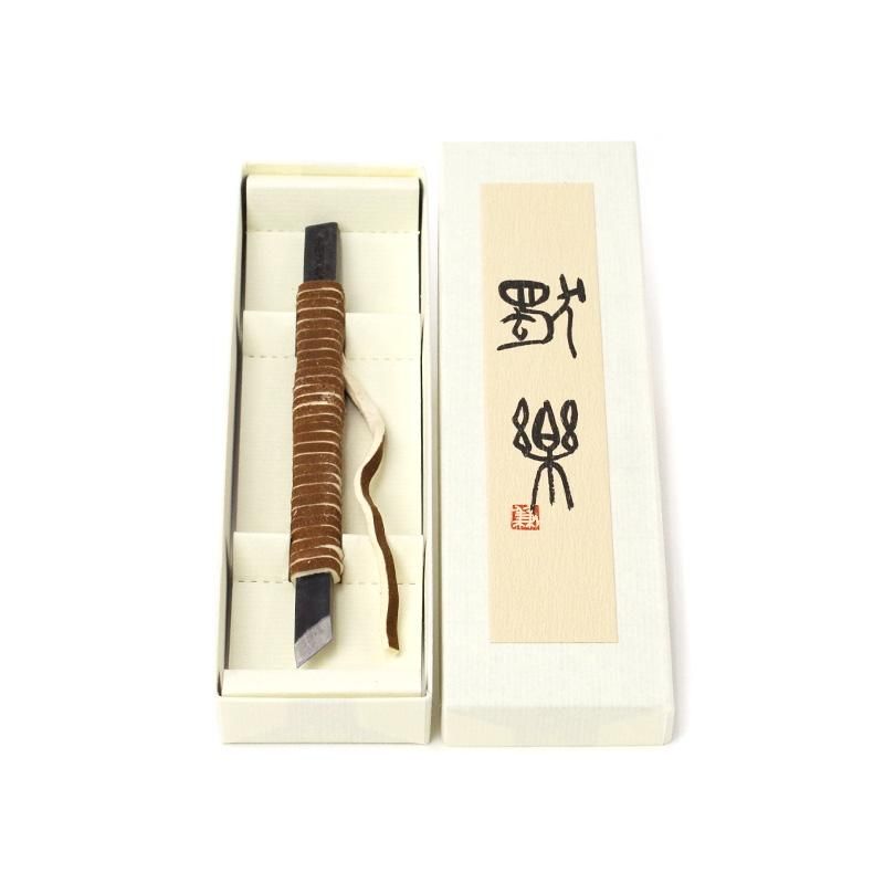 Noshu Kanematsu Seal Carving Knife Slant Single-Edged 10mm Professional Use