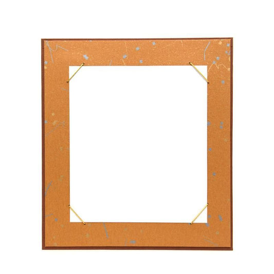 Multi-Direction Shikishi Hanger Kirihaku Sunago Orange