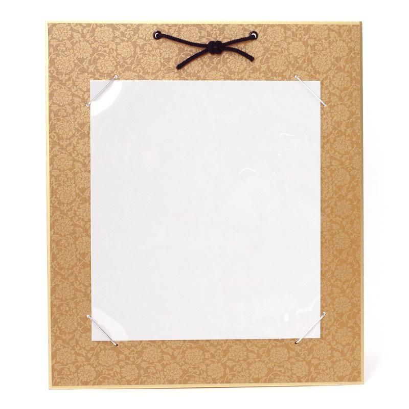 Shikishi Hanger for Calligraphy/Art Donso Gold Brown