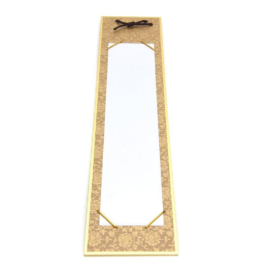 Tanzaku Hanger for Calligraphy/Art Donso Gold Brown [Standard/Wide Compatible]