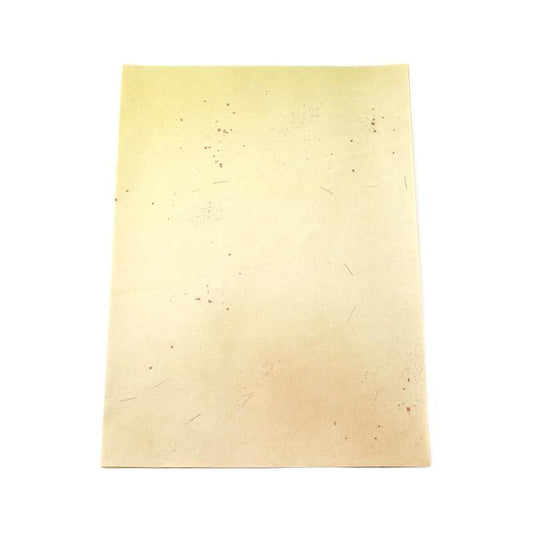 Kozo Paper with Gold Sunago Cut-Foil, Hankaishi Size