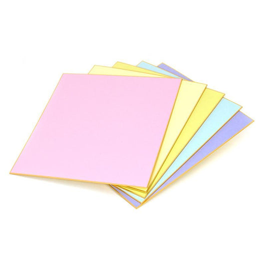 Large Shikishi Torinoko Five Colors 5 Sheets