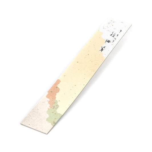 Tanzaku Practice Book Kiritsugi 10 Sheets Assorted Colors