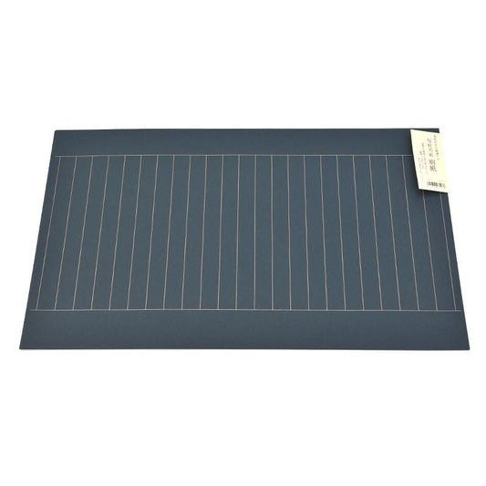 Shakyō Paper Creative Navy Gold Ruled, 10 Sheets