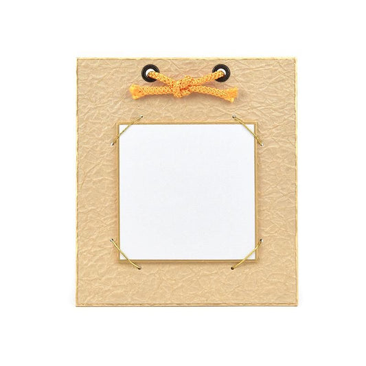 Hime Shikishi Hanging Scroll Pearl Yellow