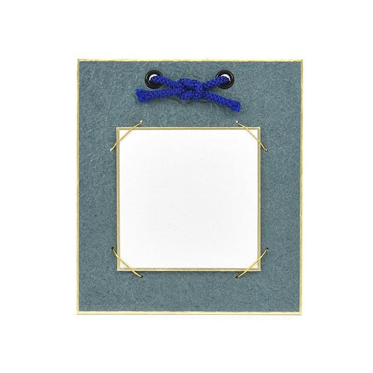 Hime Shikishi Hanging Scroll Pearl Navy