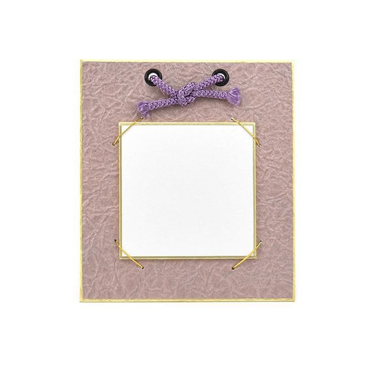 Hime Shikishi Hanging Scroll Pearl Purple