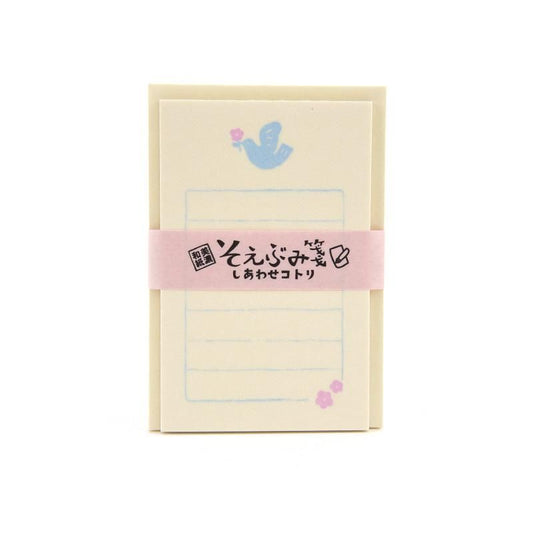 Mino Washi Soebumi Letter Pad Happy Little Bird Furukawa Paper