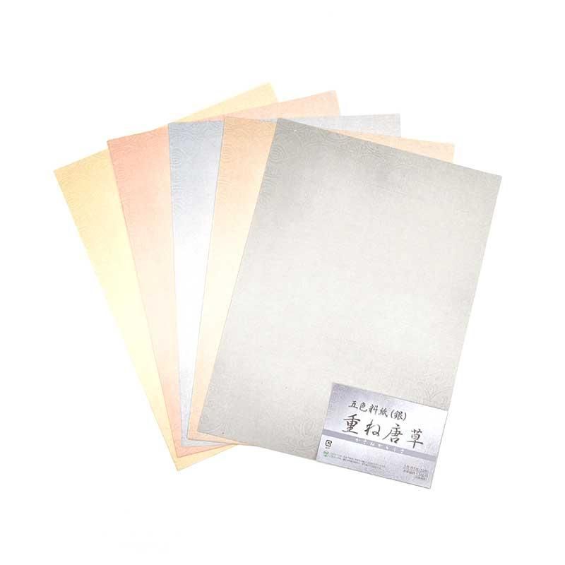 Goshiki Ryōshi “Kasane Karakusa (Silver)” Hanshi Size