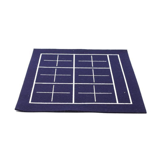 Felt Mat Hanshi Size Ruled A (With Name Field) 2mm Navy