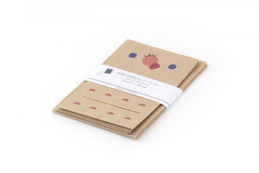 Mini Letter Set of the World 8 Cake Shunkouen