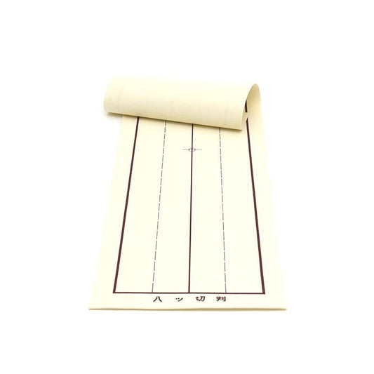 Mat Resin Rasha Yatsugiri Size 23×75cm 1mm White (Single-Sided Ruled)